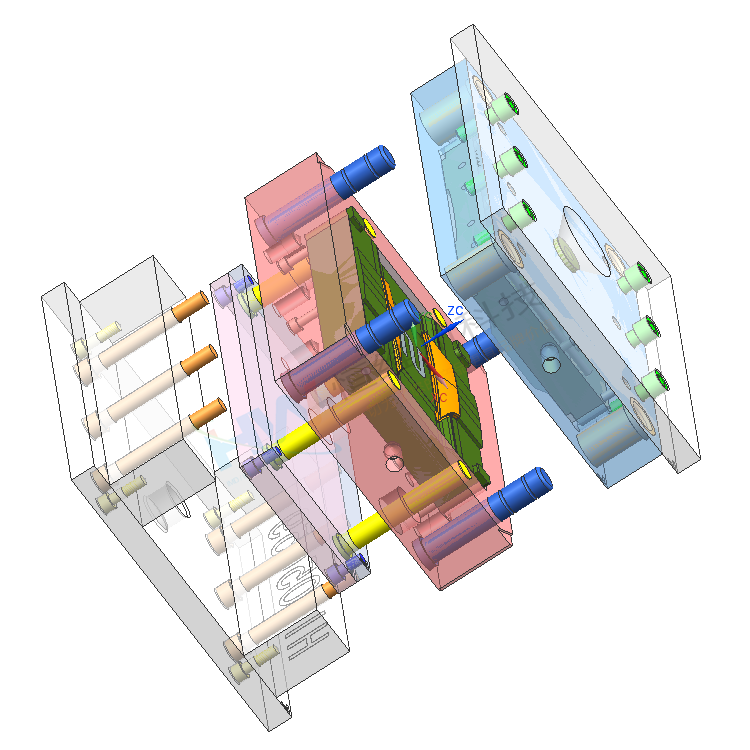 IMD/IML注塑工藝模具設計開發