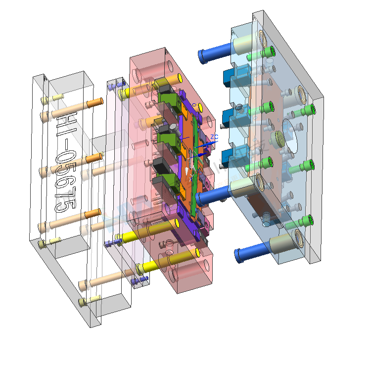 IMD/IML注塑工藝模具設計開發