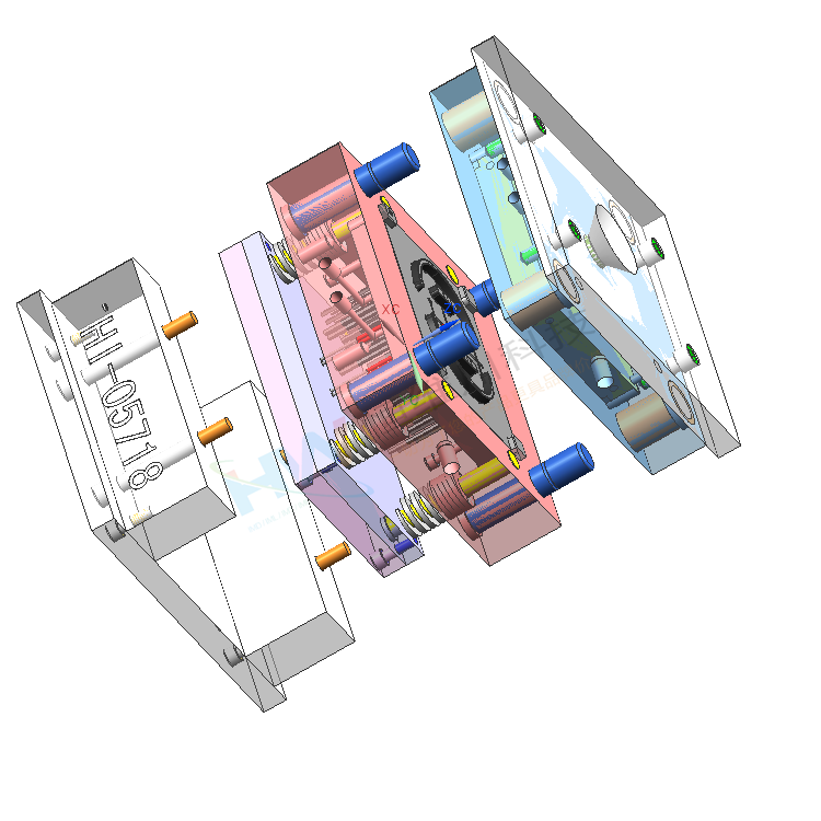IMD/IML注塑工藝模具設計開發